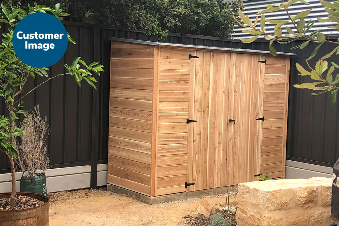 Acacia 8x3 Cedar Timber Shed - Image 10