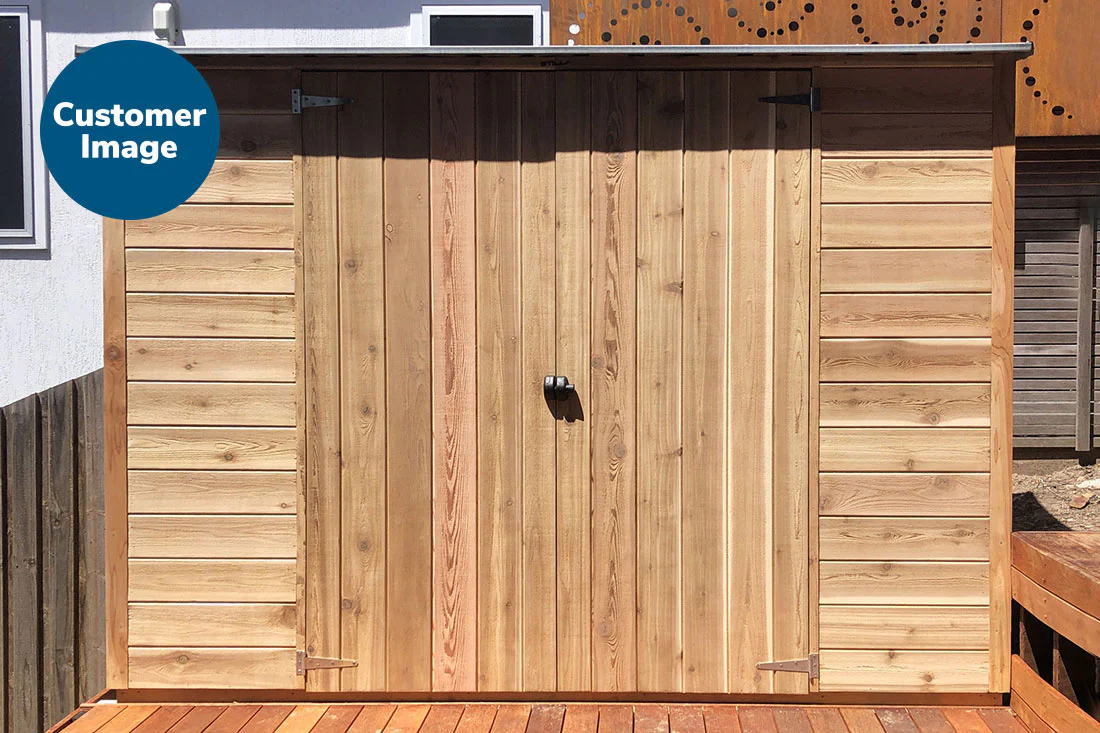 Acacia 8x3 Cedar Timber Shed - Image 7