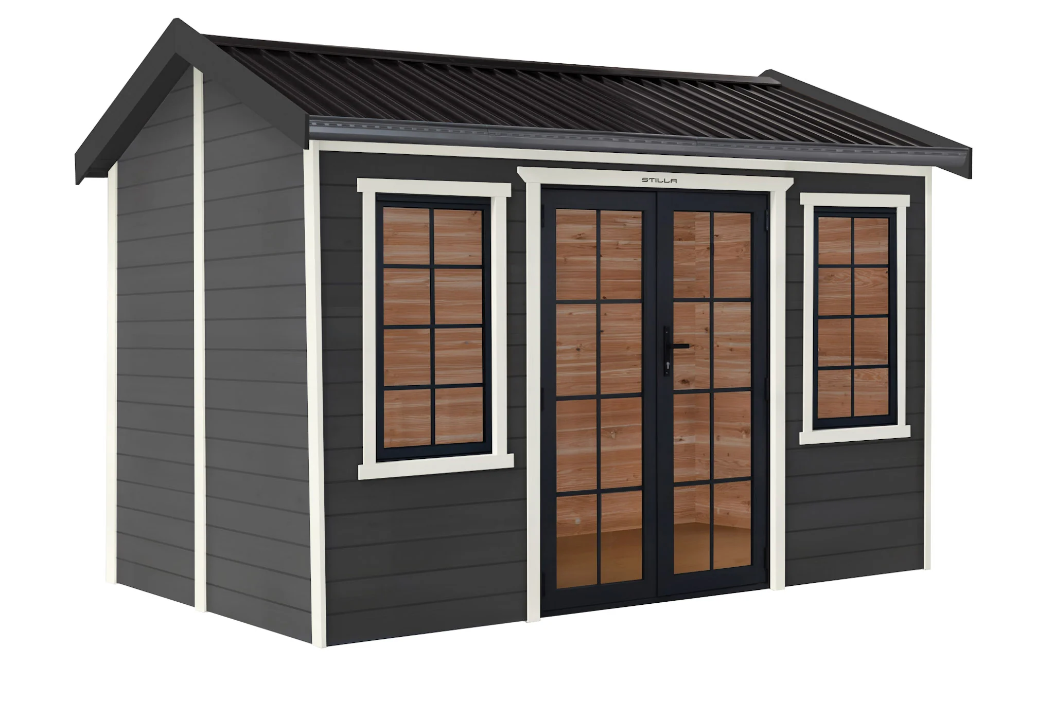 Hamilton 12x8 Cedar Timber Designer Studio - Image 10