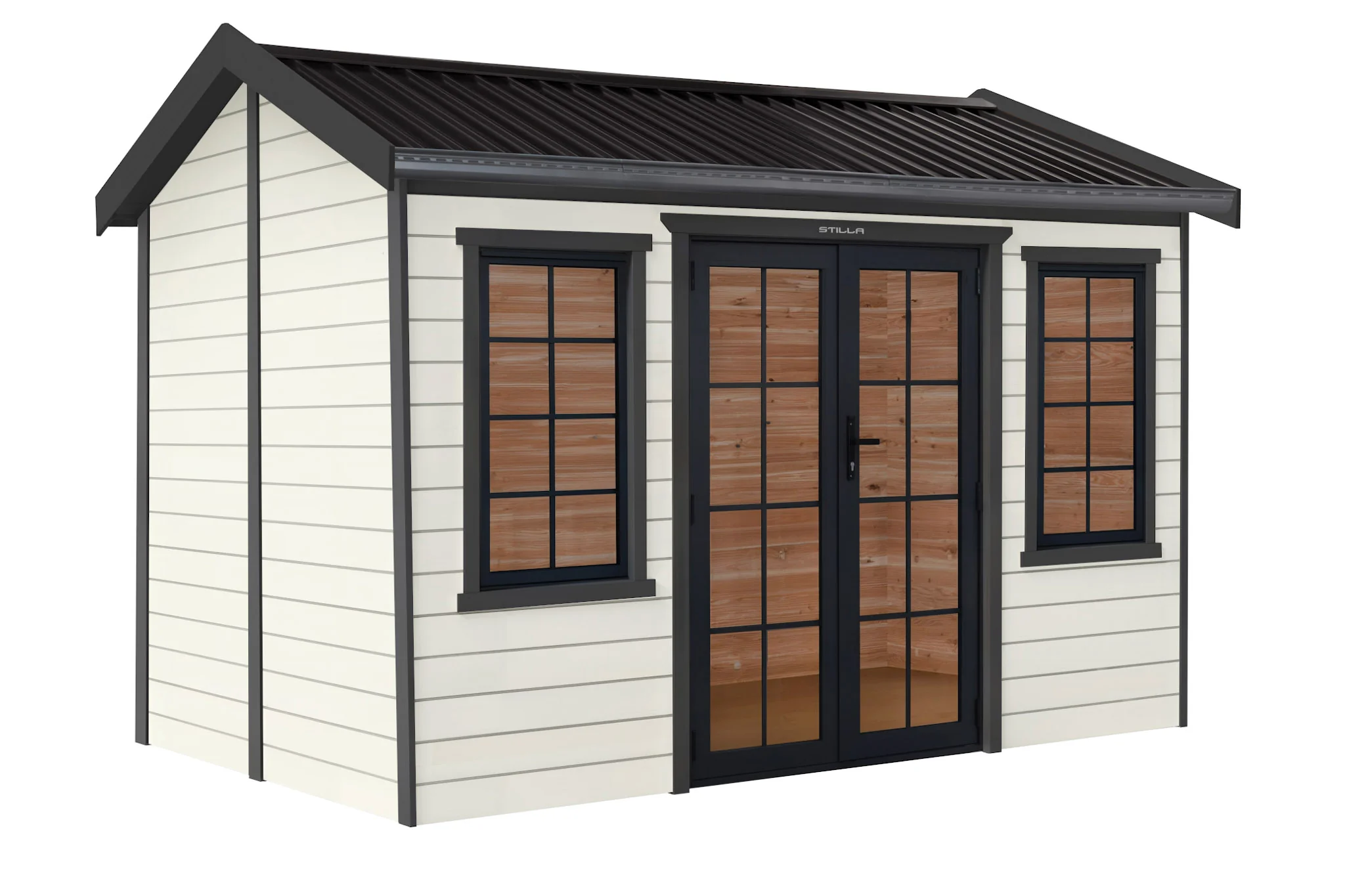 Hamilton 12x8 Cedar Timber Designer Studio - Image 11