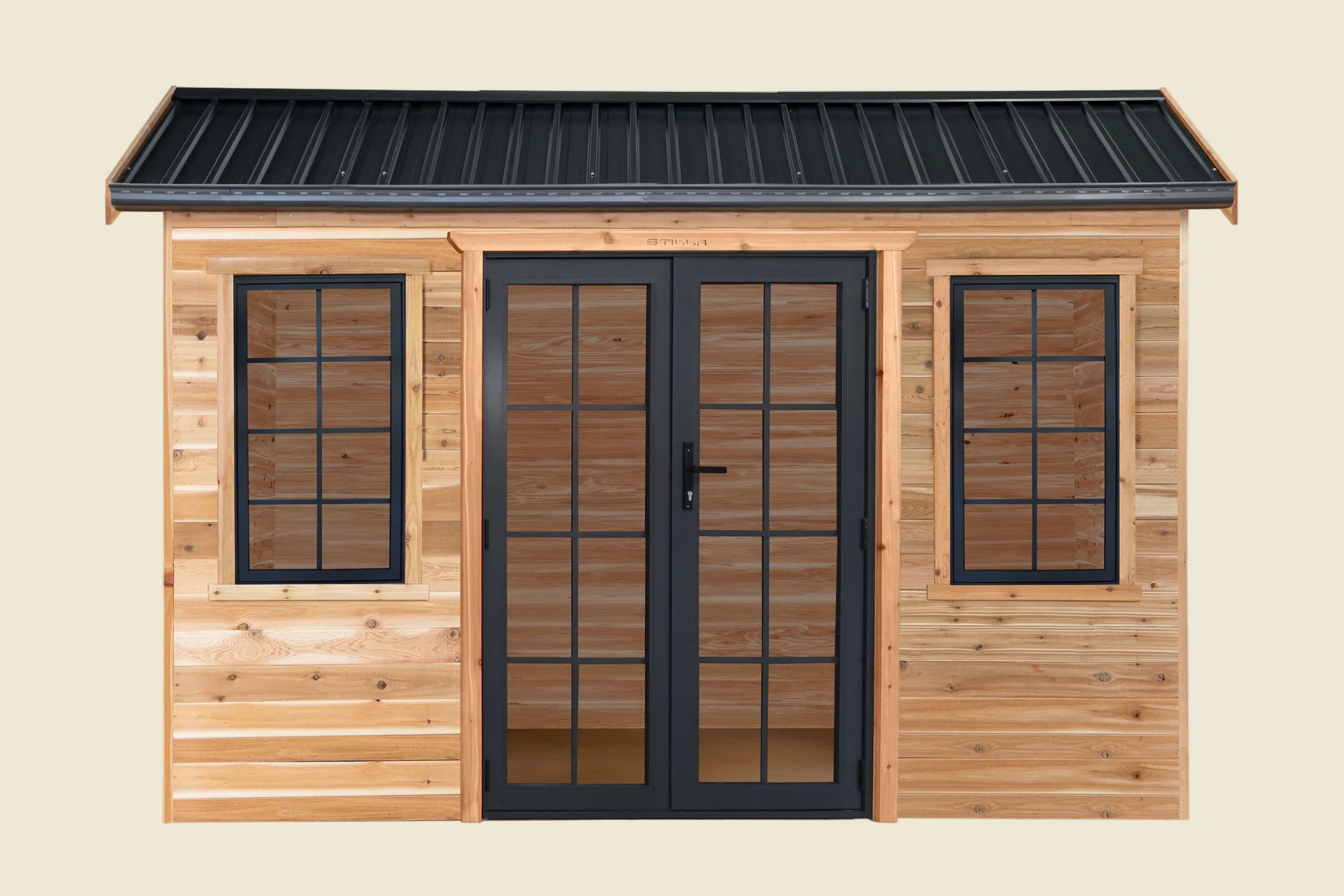 Hamilton 12x8 Cedar Timber Designer Studio - Image 4