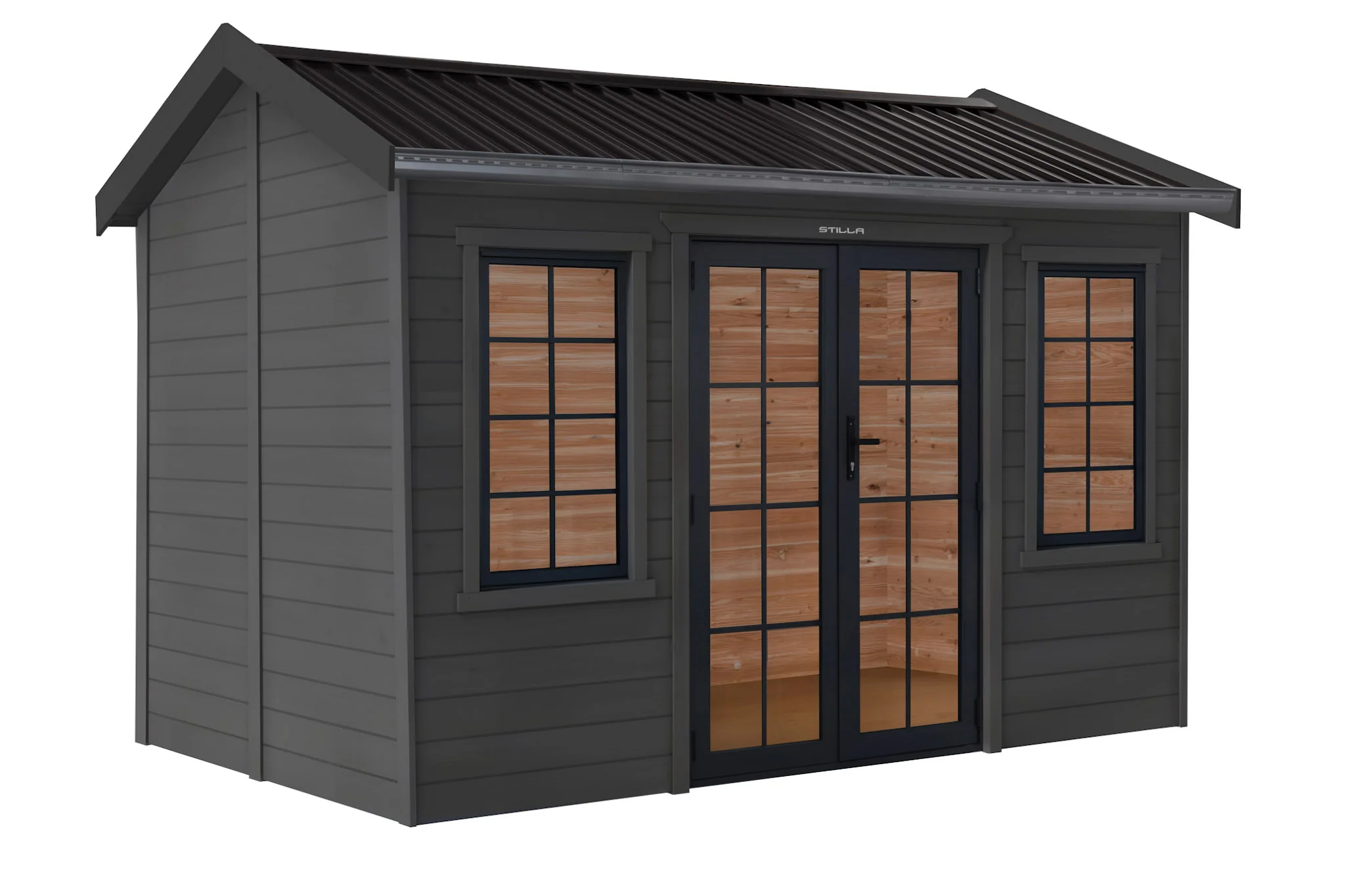 Hamilton 12x8 Cedar Timber Designer Studio - Image 9