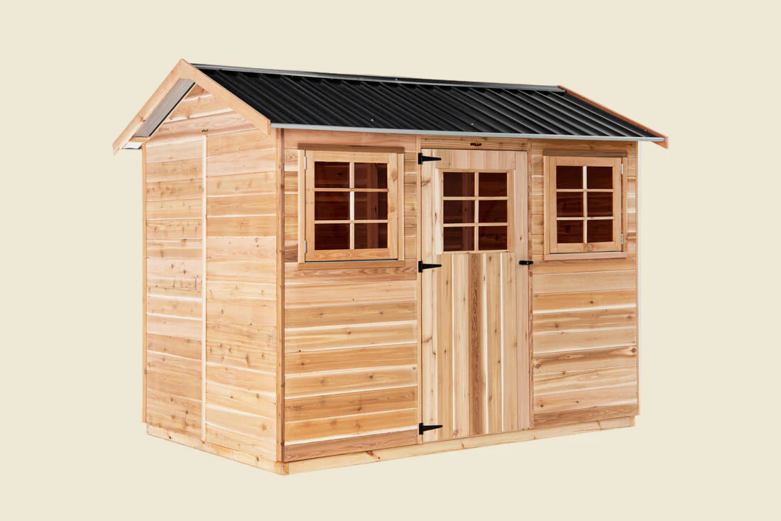 Hazel 9x6 Cedar Timber Shed - Image 4
