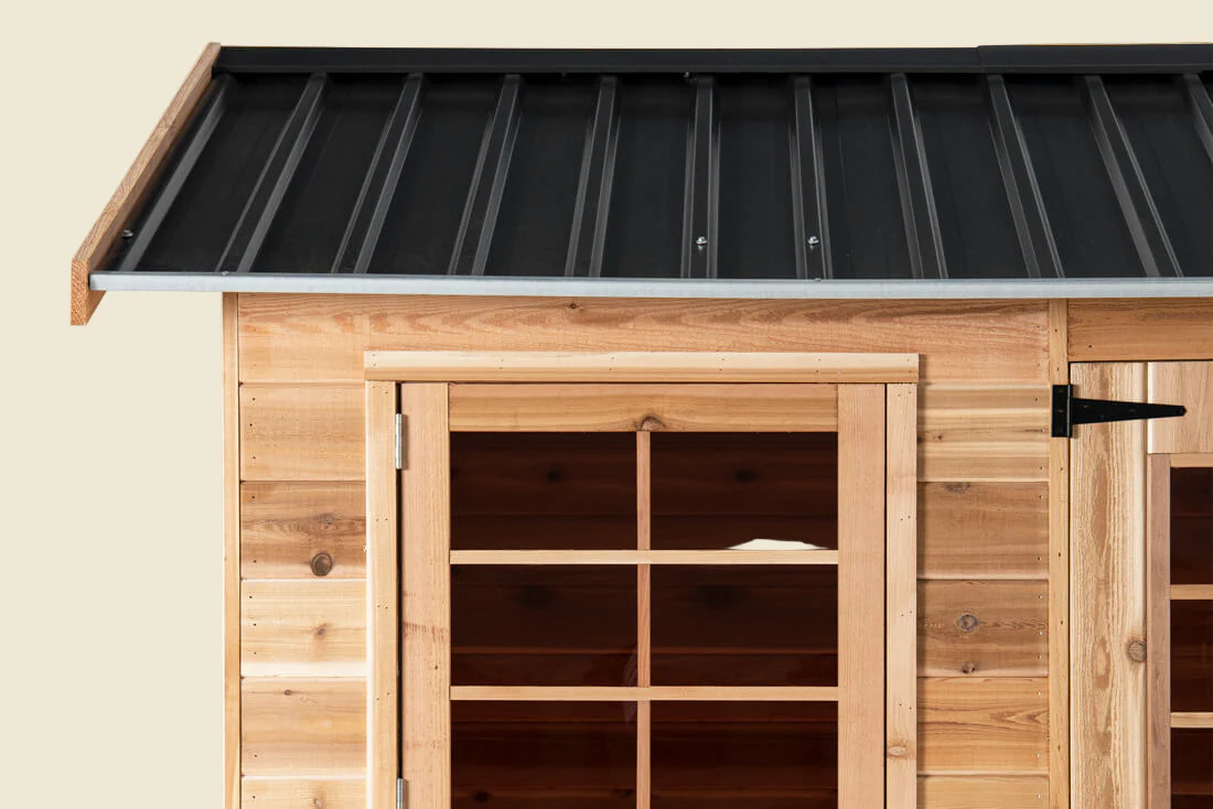 Hazel 9x6 Cedar Timber Shed - Image 6