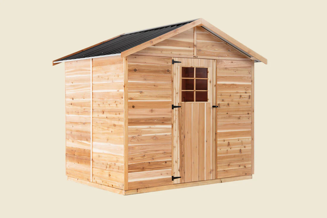 Hyland 8x6 Cedar Timber Shed - Image 3