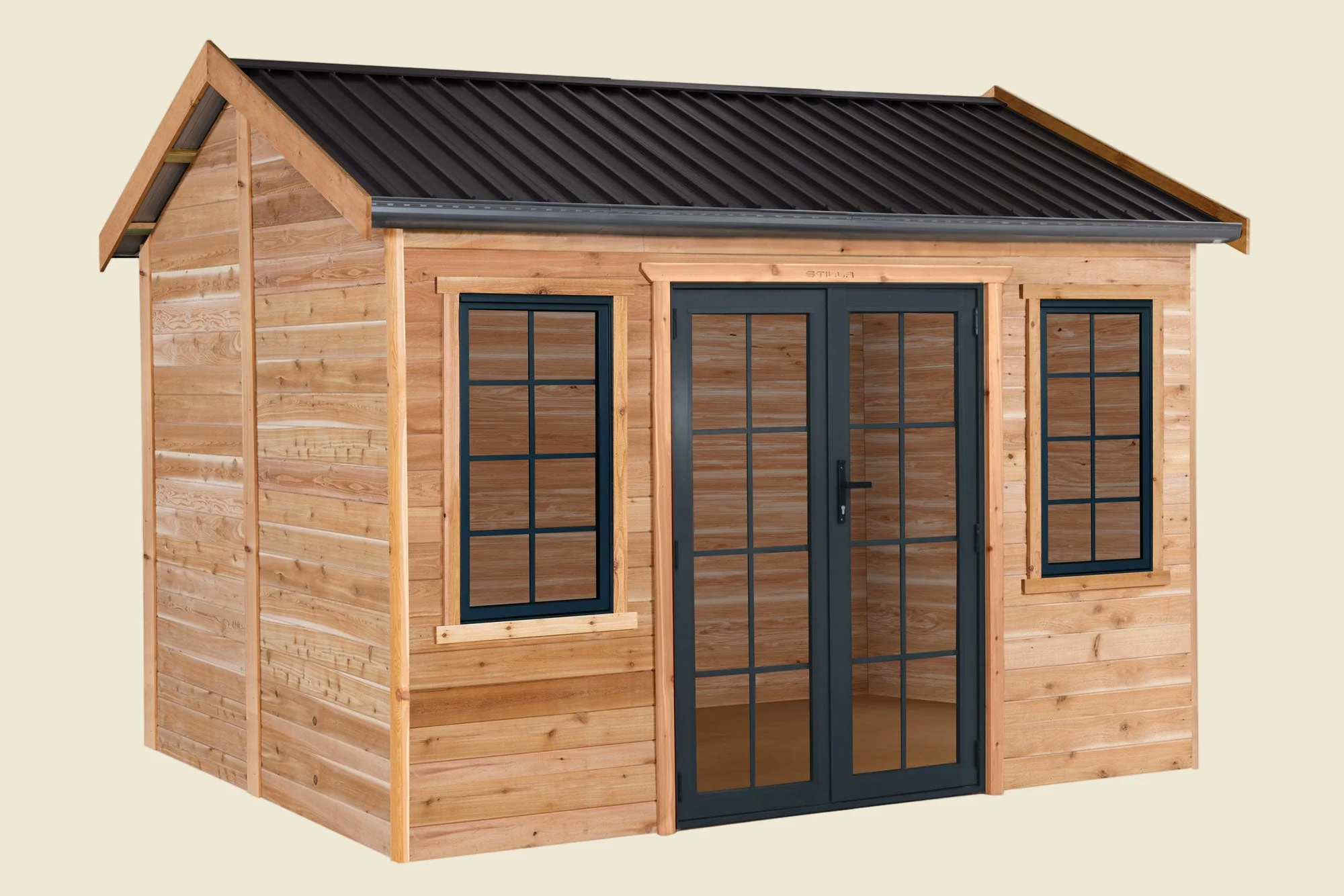 Kensington 12x10 Cedar Timber Designer Studio - Image 4