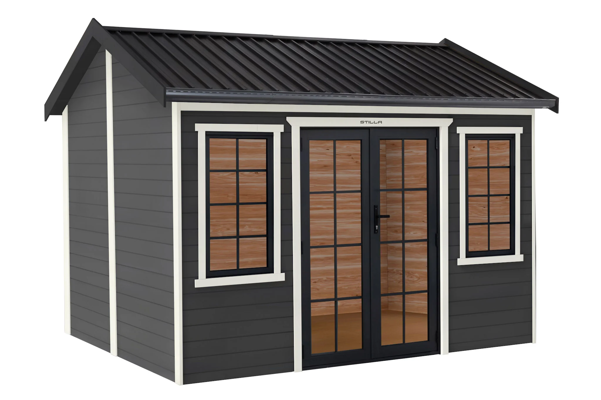 Kensington 12x10 Cedar Timber Designer Studio - Image 8