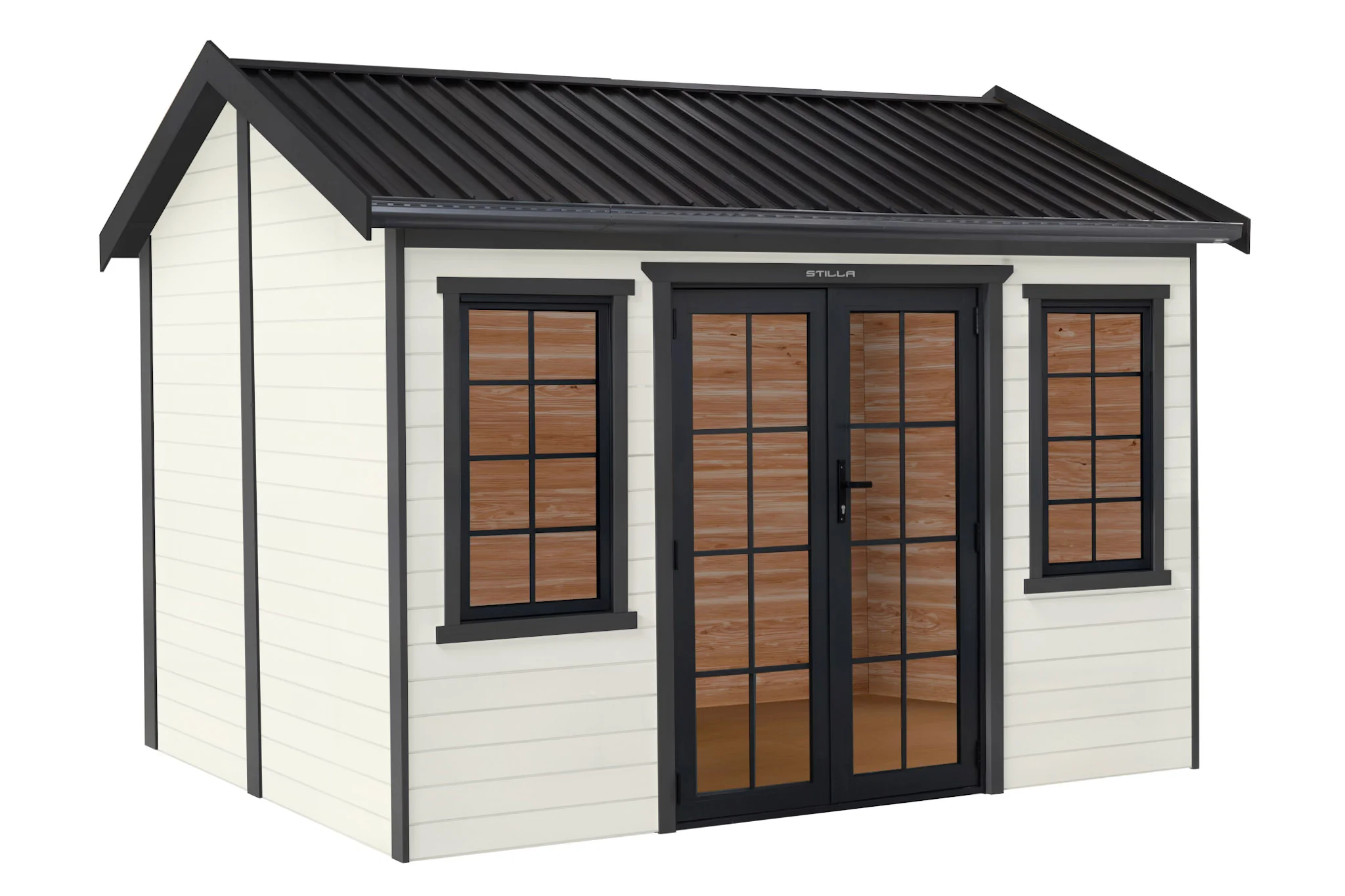 Kensington 12x10 Cedar Timber Designer Studio - Image 9