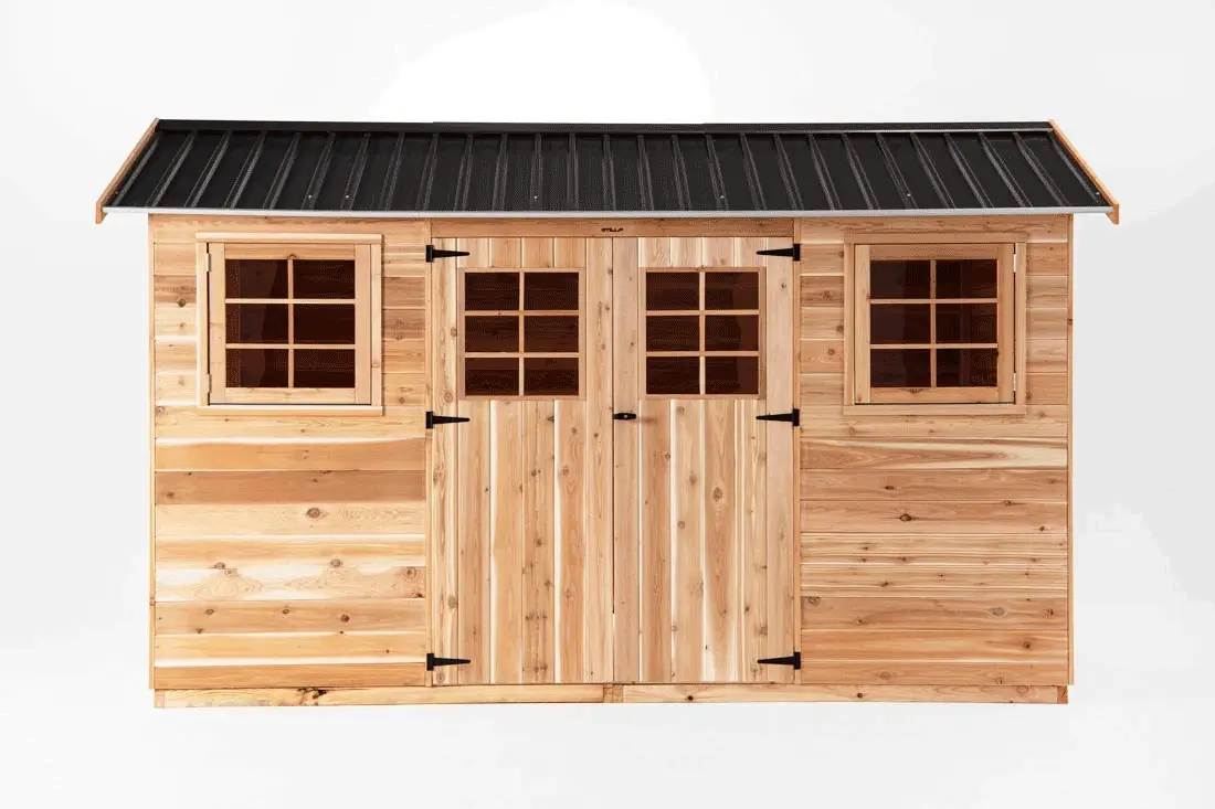 Maple 12x6 Cedar Timber Shed - Image 3