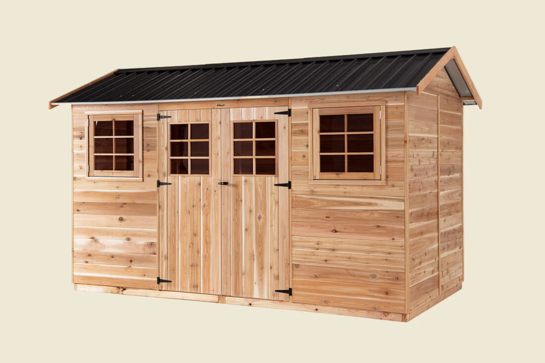 Maple 12x6 Cedar Timber Shed - Image 5