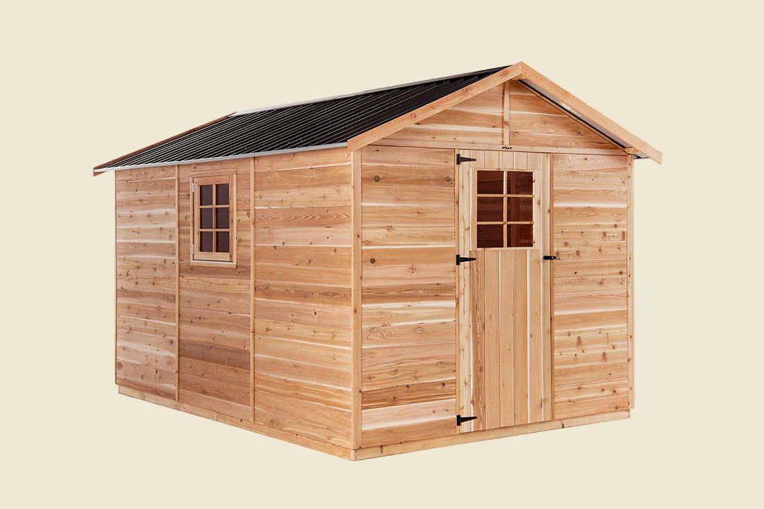 Master 8x12 Cedar Timber Shed - Image 3