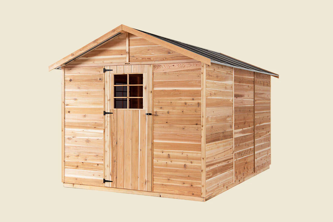 Master 8x12 Cedar Timber Shed - Image 4
