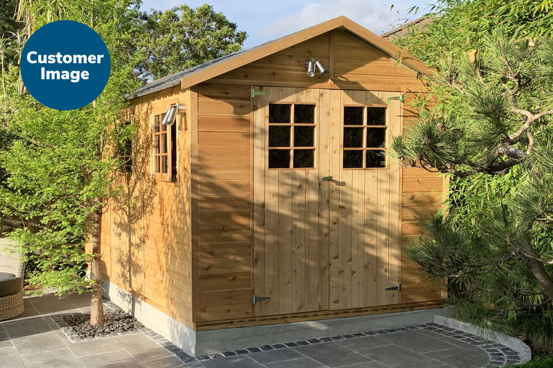 Master 8x12 Cedar Timber Shed - Image 7