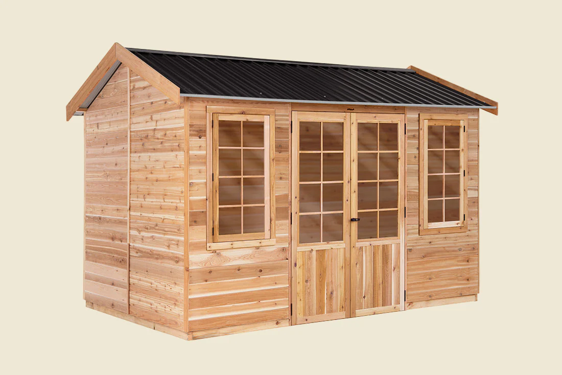 Olive 12x8 Cedar Timber Classic Studio - Image 3