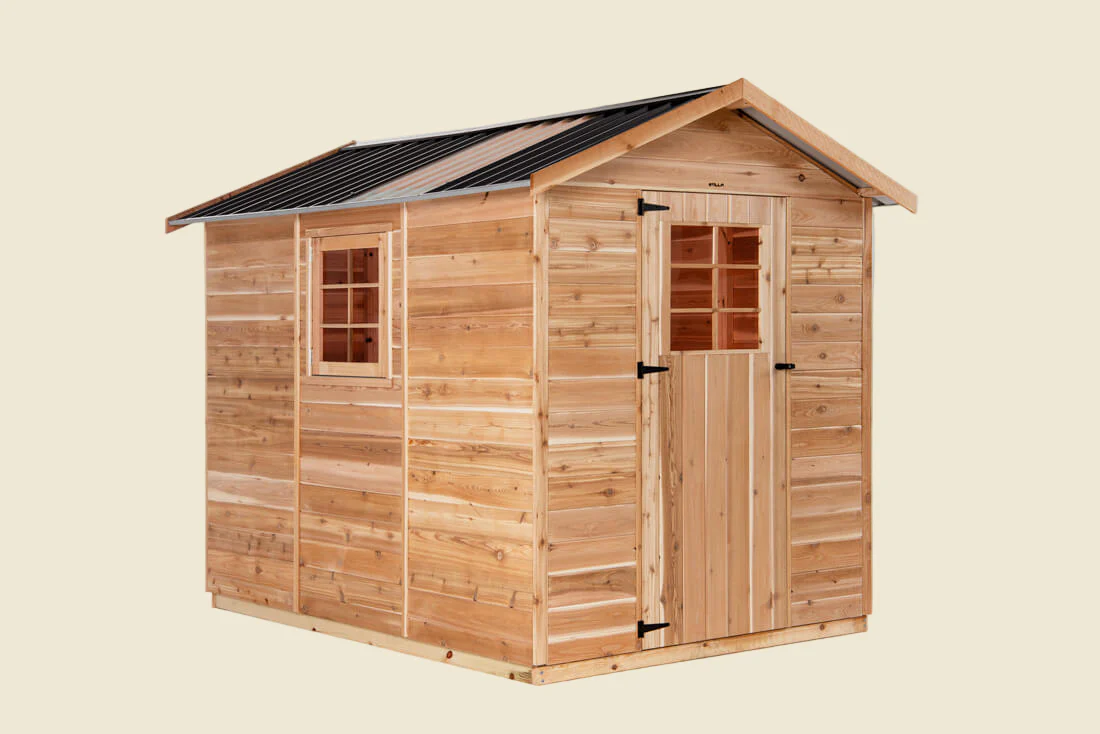 Oxford 6x9 Cedar Timber Shed - Image 4