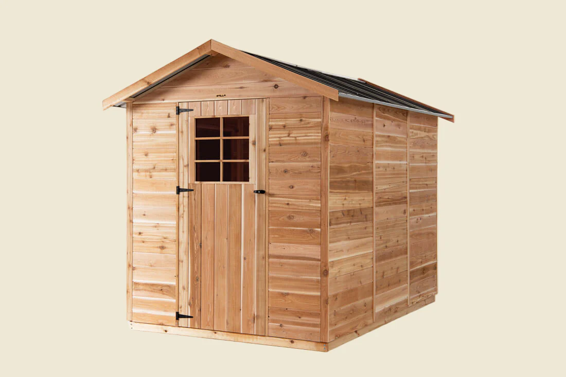 Oxford 6x9 Cedar Timber Shed - Image 5
