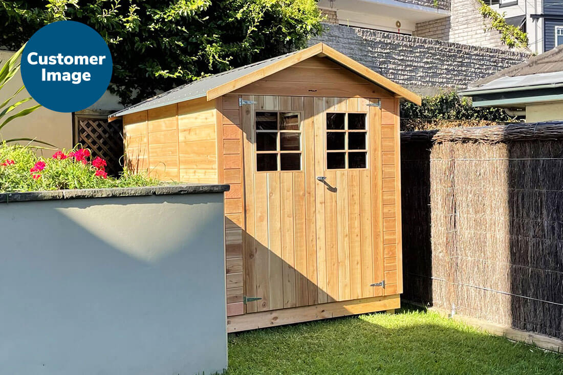 Oxford 6x9 Cedar Timber Shed - Image 8