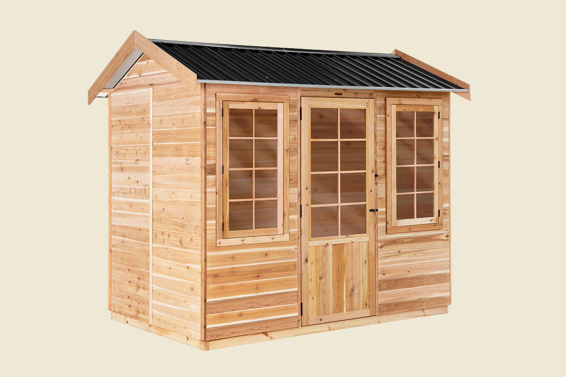 Peppertree 9x6 Cedar Timber Classic Studio - Image 3
