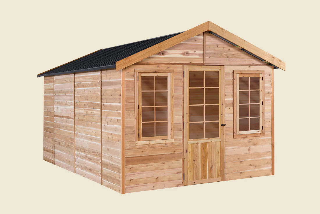 Spruce 10x16 Cedar Timber Classic Studio - Image 3