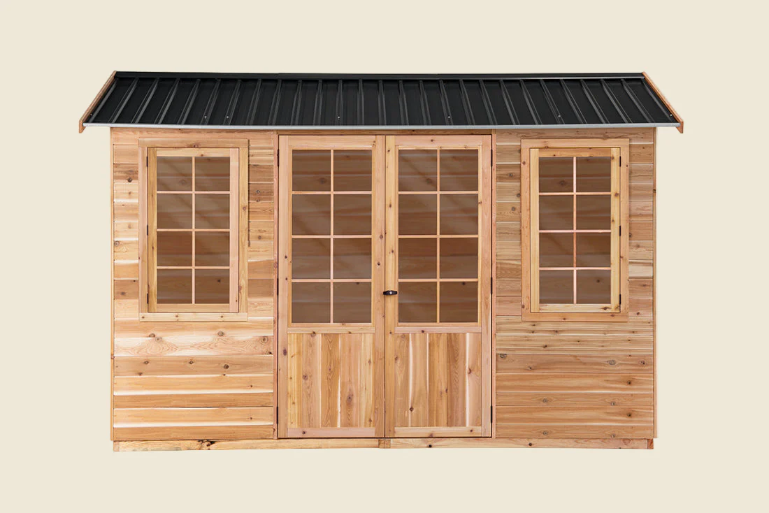 Sycamore 12x6 Cedar Timber Classic Studio - Image 3