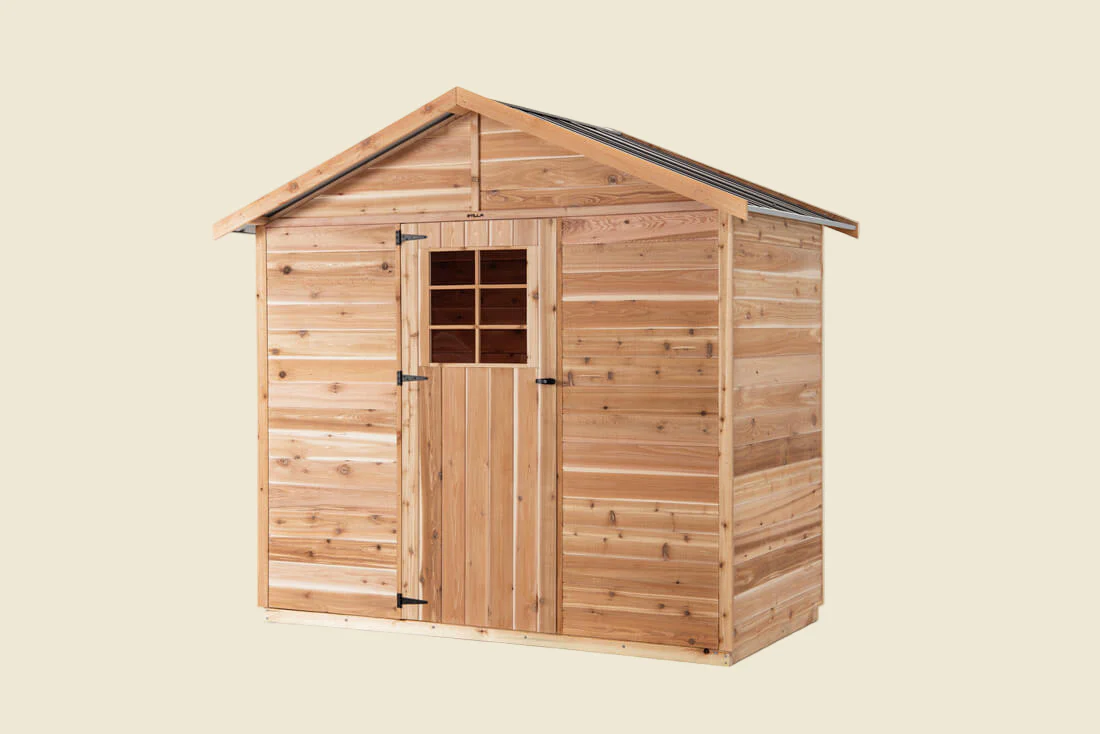Wattle 8x4 Cedar Timber Shed - Image 4