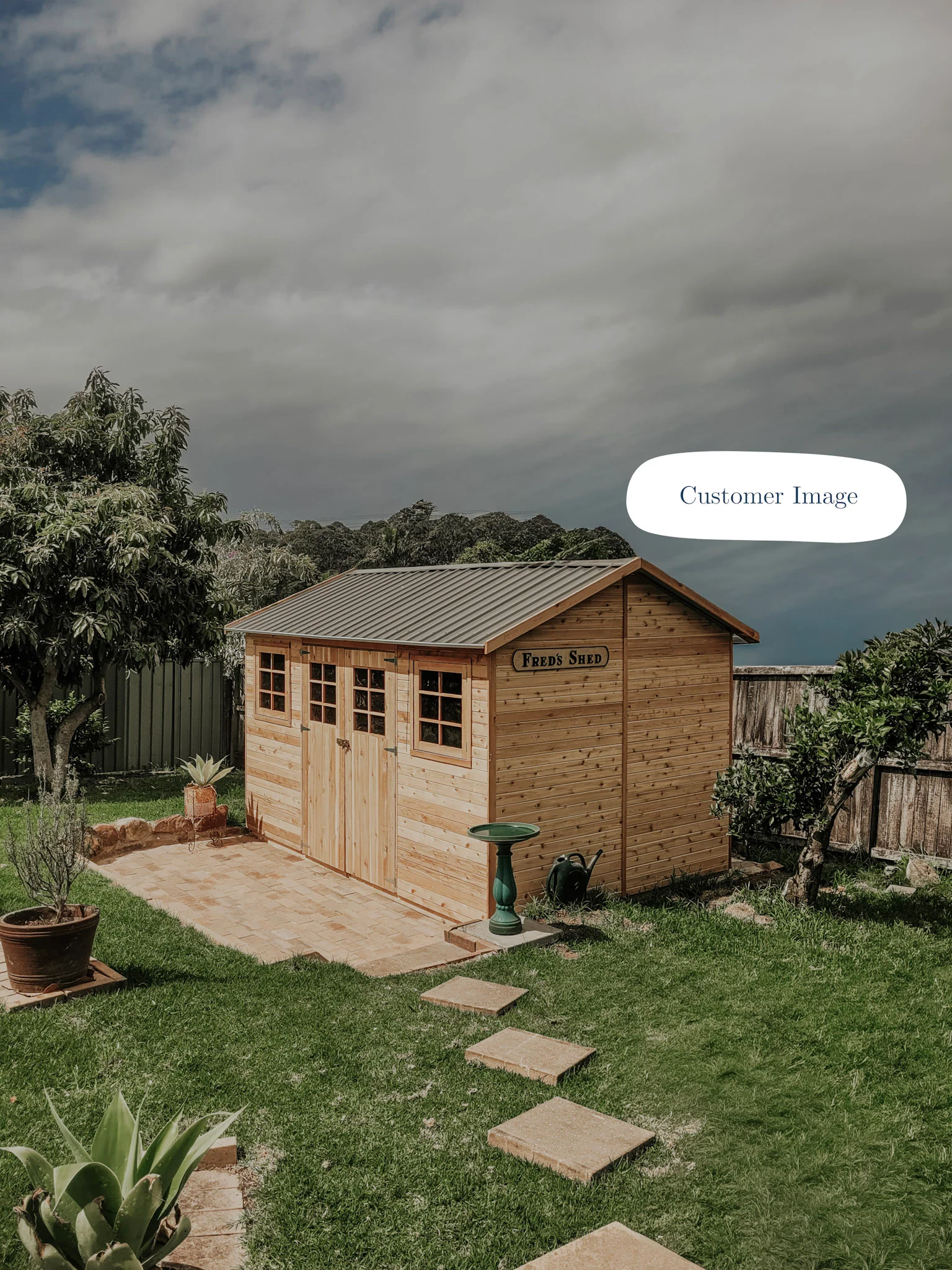 Willow 12x8 Cedar Timber Shed - Image 13