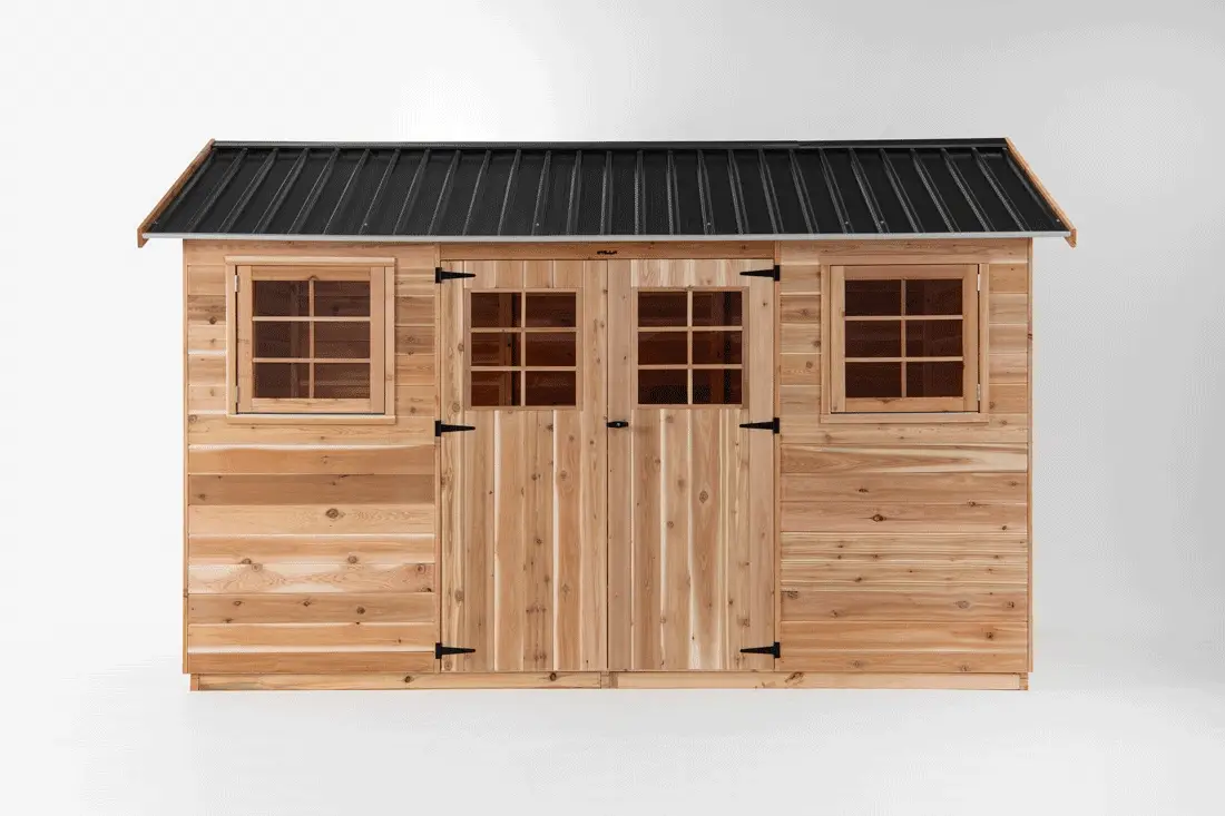 Willow 12x8 Cedar Timber Shed - Image 3