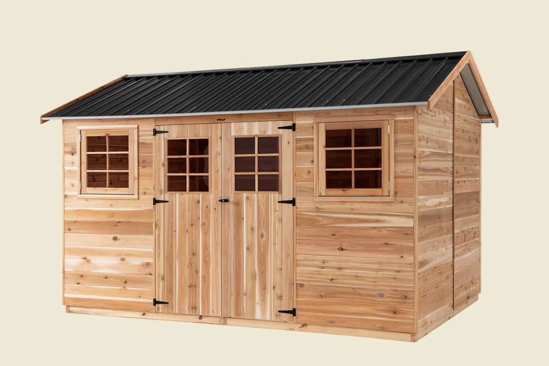 Willow 12x8 Cedar Timber Shed - Image 5
