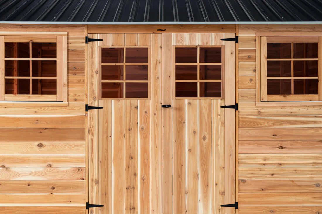 Willow 12x8 Cedar Timber Shed - Image 7